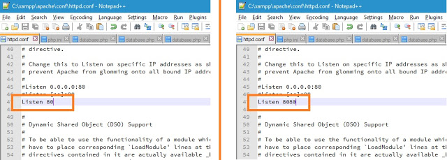 Cara Mengatasi Apache ( XAMPP ) Yang Tidak Bisa Start (ganti listener)