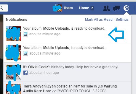 Download Album Photo di Facebook