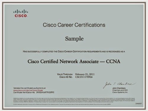 Sertifikasi Cisco Level CCIE dan CCA