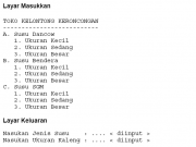 C++: Program Penjualan Susu Kaleng
