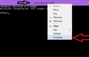 Cara Mengaktifkan Copy Paste di CMD (command prompt)