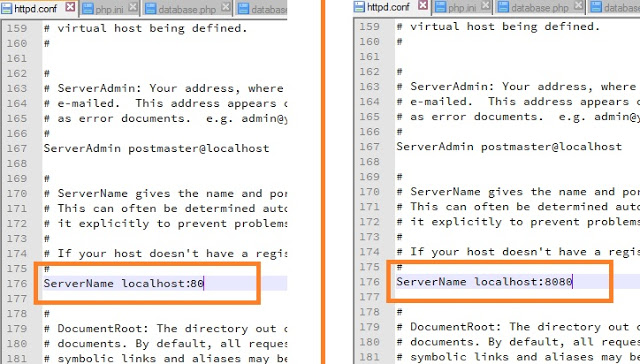 Cara Mengatasi Apache ( XAMPP ) Yang Tidak Bisa Start (ganti servername)