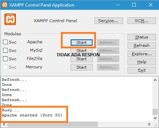 Cara Mengatasi Apache ( XAMPP ) Yang Tidak Bisa Start