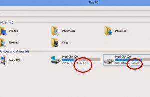 Cara membagi partisi hardisk tanpa software