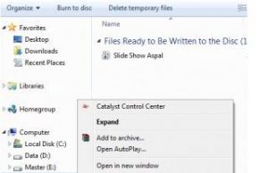 Cara burning file ke CD/DVD tanpa software apapun
