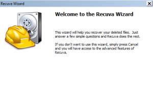 Cara Mengembalikan Data yang Terhapus/Format