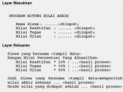 C++: Program Perhitungan Nilai Akhir Siswa